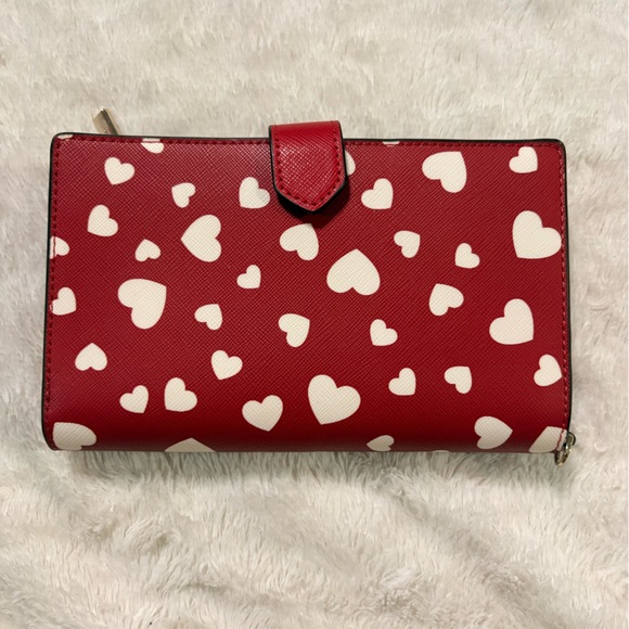 Kate Spade New York Cameron Street Hearts Continental Wallet - Picture 2 of 6